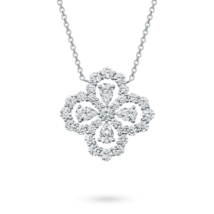 [Lucky Star]LOOP HALSKETTE VOLLMOTIV DIAMANT 16MM MEHRERE FARBEN