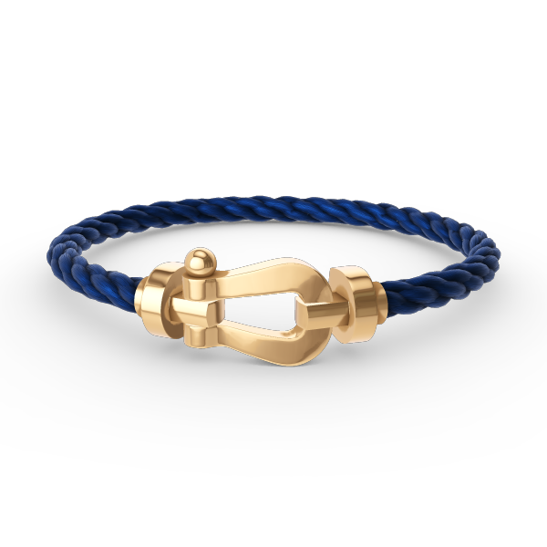 [Lucky Star]FORCE LARGE HORSESHOE NO DIAMOND BRACELET GOLD