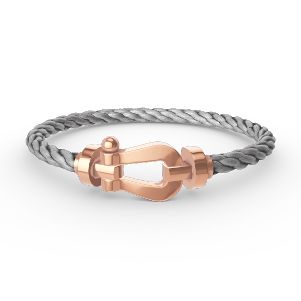 [Lucky Star]FORCE GROSSES HUFEISENARMBAND OHNE DIAMANT ROSÉGOLD