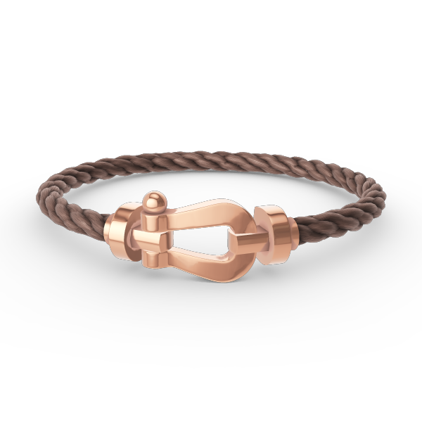 [Lucky Star]FORCE GROSSES HUFEISENARMBAND OHNE DIAMANT ROSÉGOLD