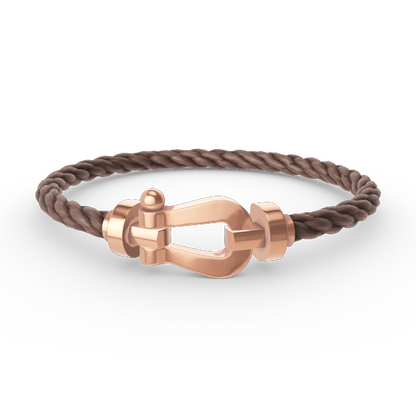 [Lucky Star]FORCE GROSSES HUFEISENARMBAND OHNE DIAMANT ROSÉGOLD