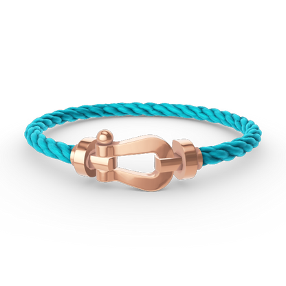 [Lucky Star]FORCE GROSSES HUFEISENARMBAND OHNE DIAMANT ROSÉGOLD