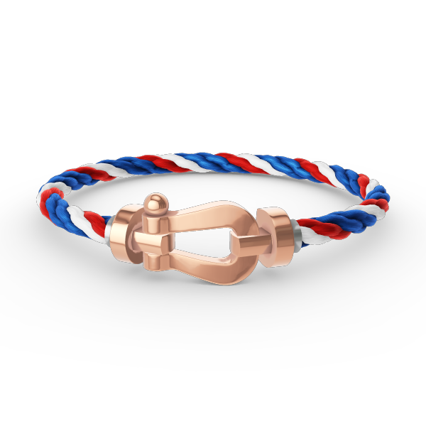 [Lucky Star]FORCE GROSSES HUFEISENARMBAND OHNE DIAMANT ROSÉGOLD