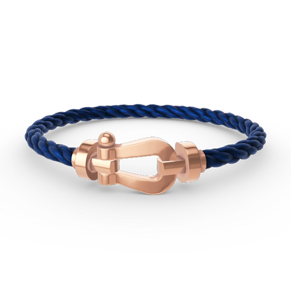 [Lucky Star]FORCE GROSSES HUFEISENARMBAND OHNE DIAMANT ROSÉGOLD