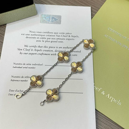 [Lucky Star]CLOVER  5 MOTIFS  CHRISTMAS LIMITED EDITION BRACELET