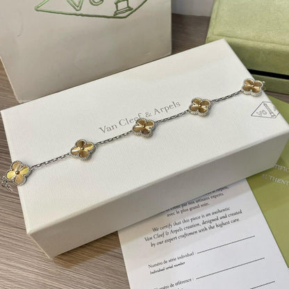 [Lucky Star]CLOVER  5 MOTIFS  CHRISTMAS LIMITED EDITION BRACELET