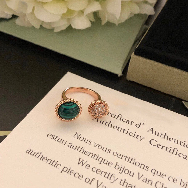 [Lucky Star]PERLEE COULEURS DIAMOND ROSE GOLD BETWEEN THE FINGER RING