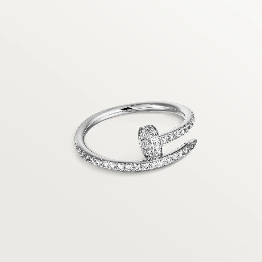 [Lucky Star]JUSTE RING 1.8MM SILVER DIAMONDS